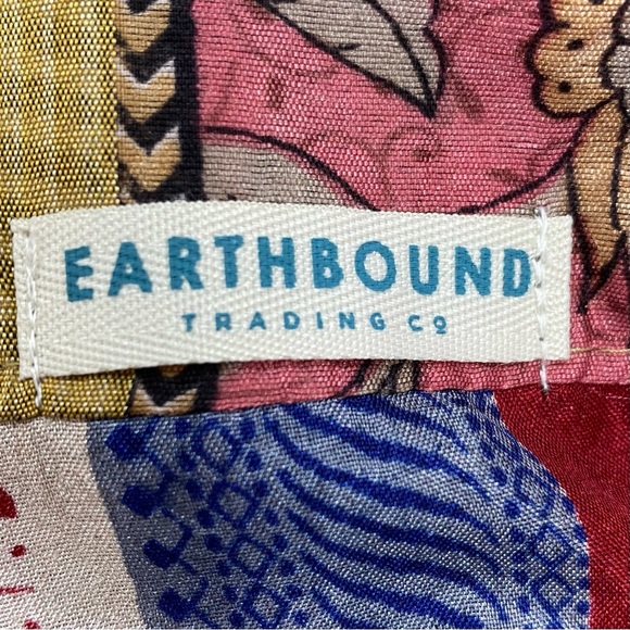 EARTHBOUND Bohemian Mixed Media Reversible Wrap Maxi Skirt - Picture 10 of 12
